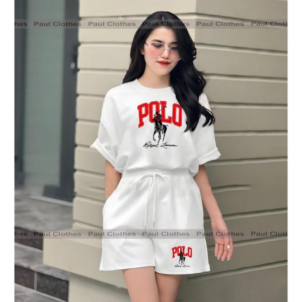 Bộ Thể Thao POLO Chất COTTON Thoáng Mát, Thời Trang Nam Nữ Thoải Mái Phong Cách TRẺ TRUNG